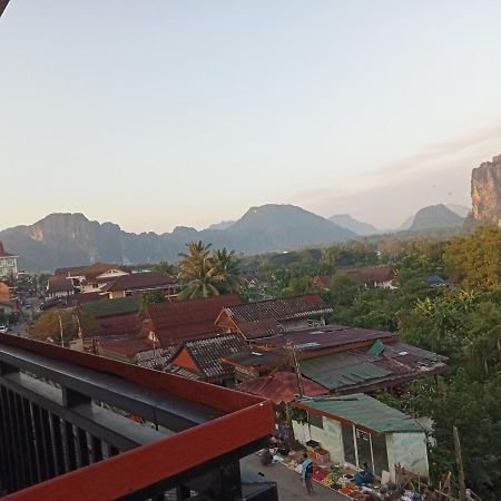 Bountang Mountain View Riverside Hotel Vang Vieng Ngoại thất bức ảnh