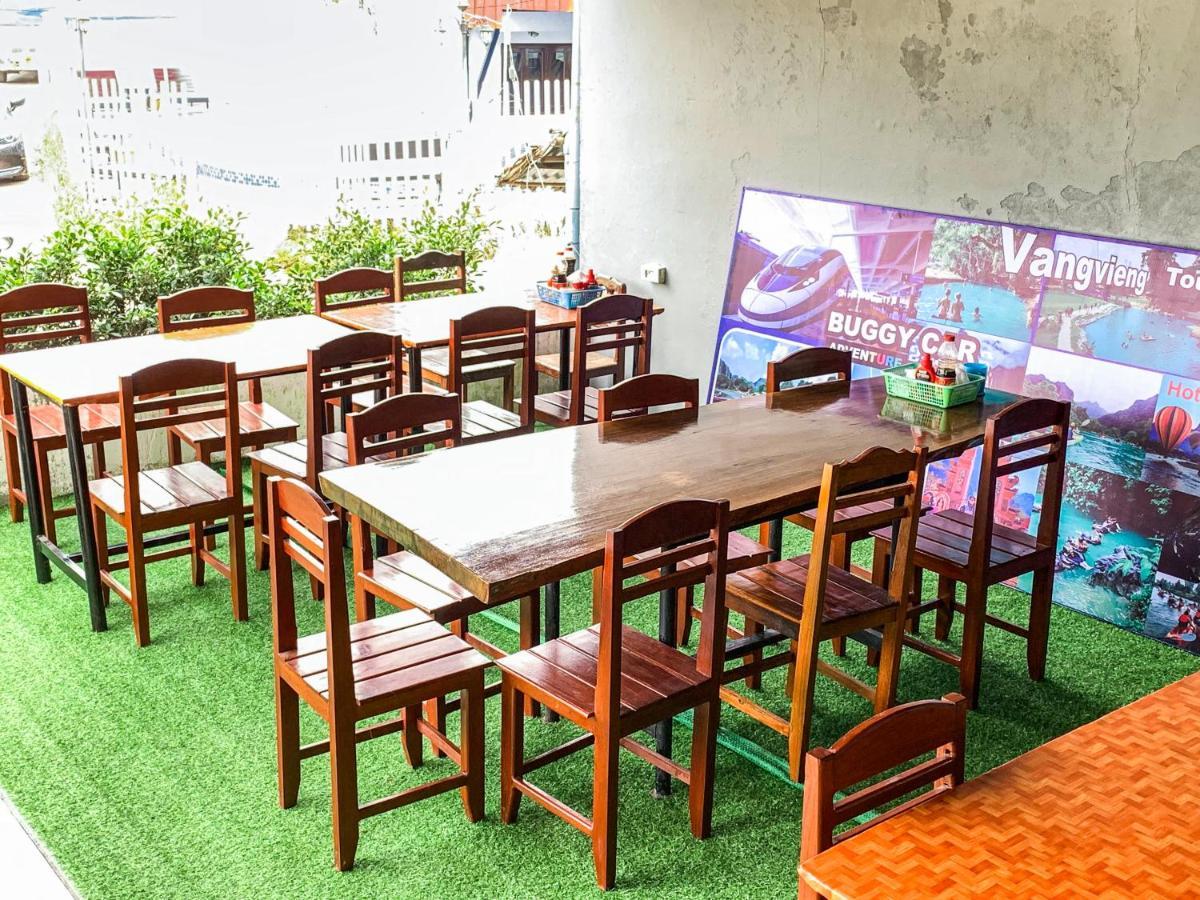 Bountang Mountain View Riverside Hotel Vang Vieng Ngoại thất bức ảnh